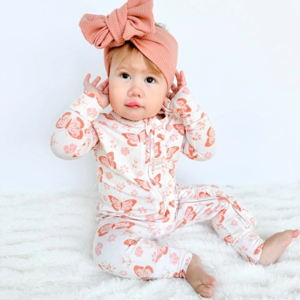 Ella Ruffle Zip Romper