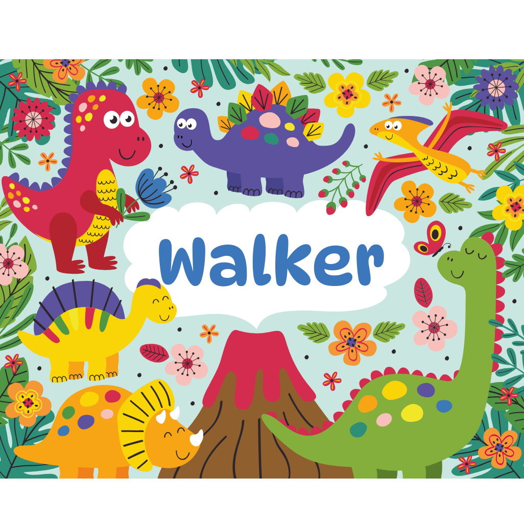 Dinoland Personalized Puzzle