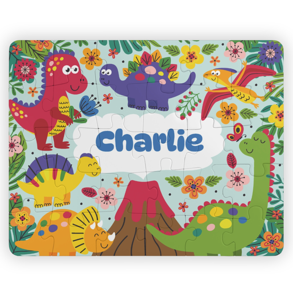 Dinoland Personalized Puzzle